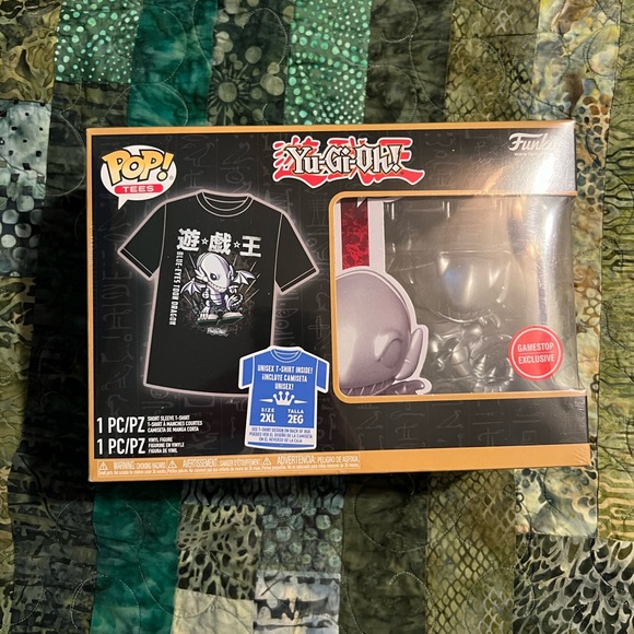 Funko Pop & 2X Shirt Yu-Gi-Oh Blue-Eyes Toon Dragon. GameStop Exclusive. - Picture 1 of 6